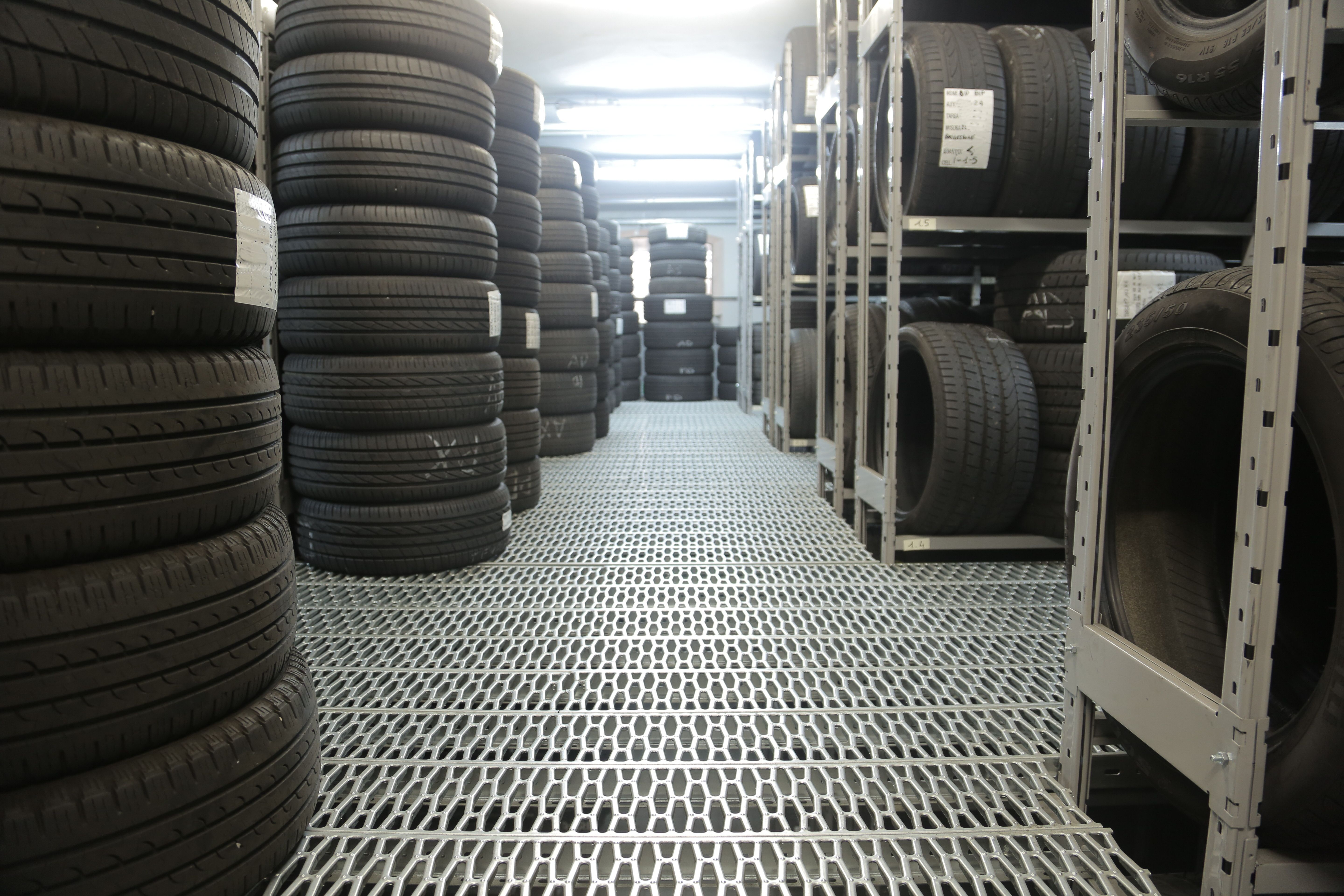 Tyre Boss warehouse stocked with quality tyres